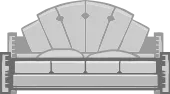 Art Deco Bed